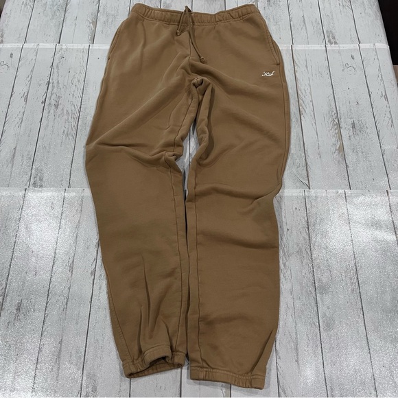 Kith Tan Sweatpants Men’s Sz S - Picture 2 of 9